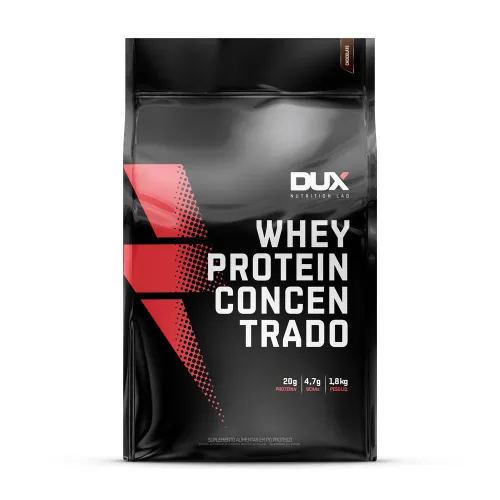 Whey Protein Concentrado 100% Puro Refil 1,8kg - Dux Nutrition Full Entrega Rapida